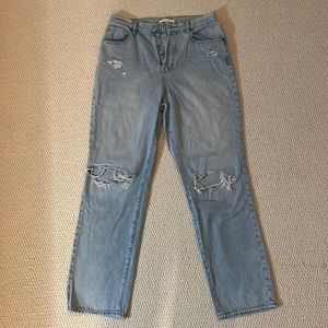 Pacsun high rise dad jeans ripped size women’s 30